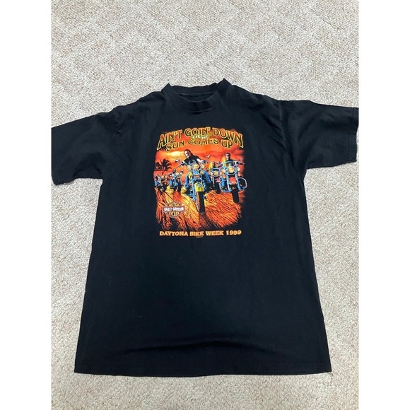 Harley-Davidson Other - Vintage 1999 Harley Davidson Daytona Bike Week T-Shirt Black Mens Large XL 90s